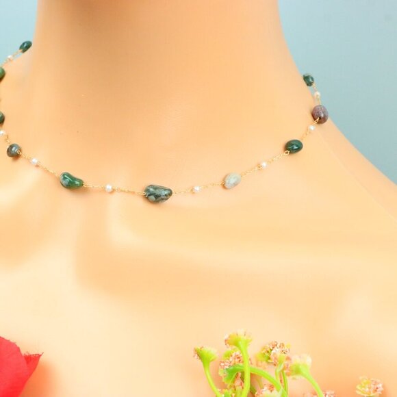 Delicate & Contemporary Necklace Chain, A Lovely Choice for Women, EVCH1243 - Picture 6 of 15